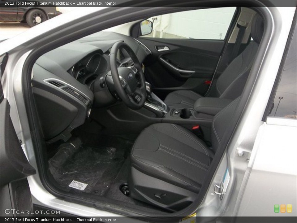 Charcoal Black Interior Photo for the 2013 Ford Focus Titanium Hatchback #78691324