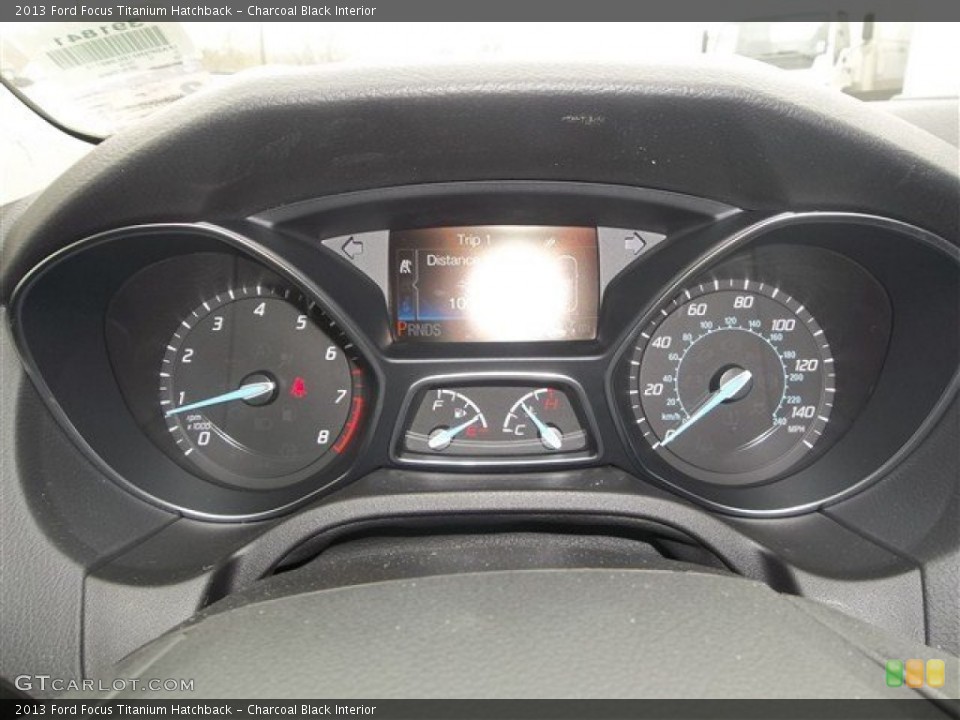 Charcoal Black Interior Gauges for the 2013 Ford Focus Titanium Hatchback #78691342