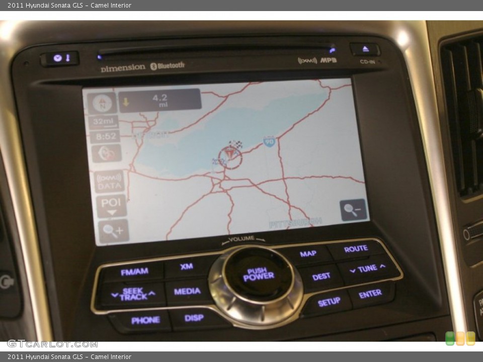 Camel Interior Navigation for the 2011 Hyundai Sonata GLS #78693579