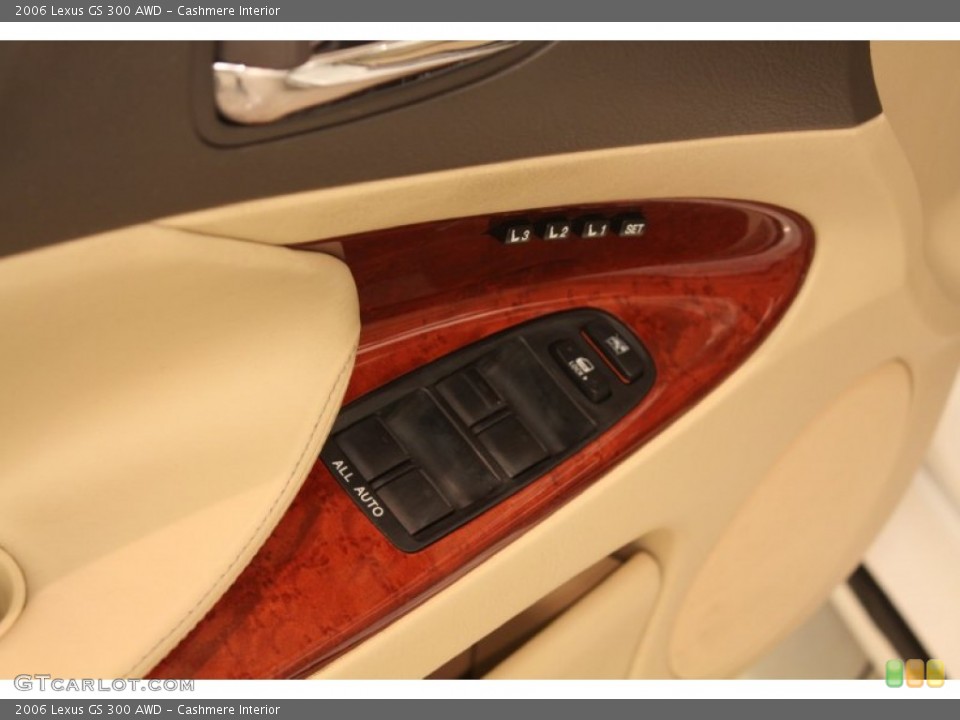 Cashmere Interior Controls for the 2006 Lexus GS 300 AWD #78694669