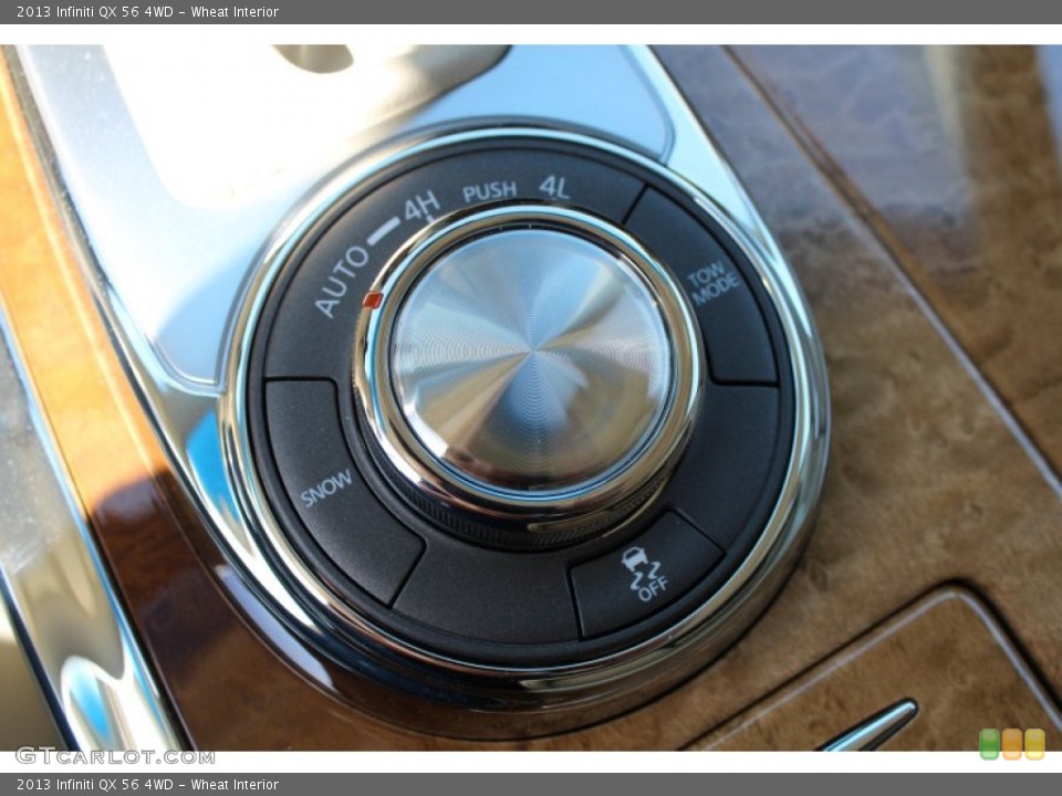 Wheat Interior Controls for the 2013 Infiniti QX 56 4WD #78695686