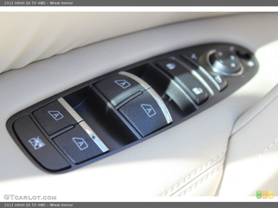 Wheat Interior Controls for the 2013 Infiniti QX 56 4WD #78695731