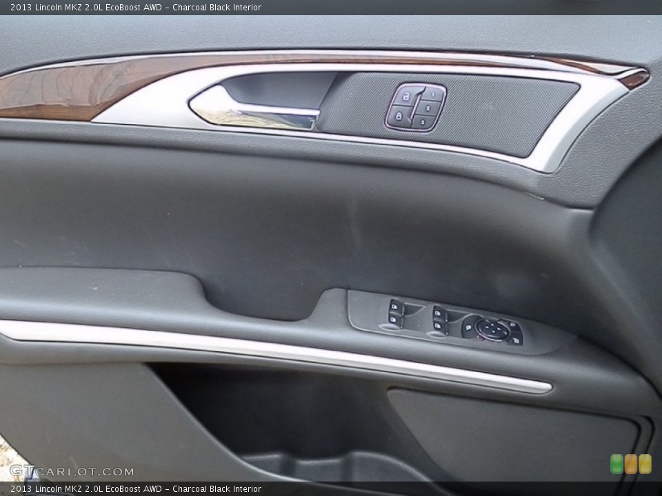 Charcoal Black Interior Door Panel for the 2013 Lincoln MKZ 2.0L EcoBoost AWD #78699701