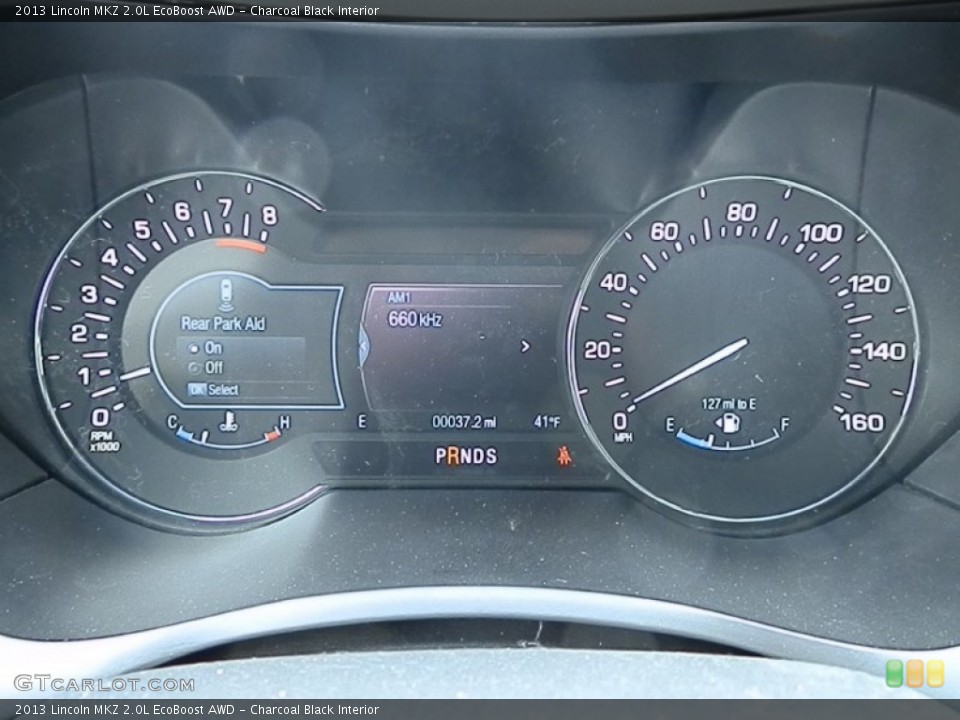 Charcoal Black Interior Gauges for the 2013 Lincoln MKZ 2.0L EcoBoost AWD #78699765