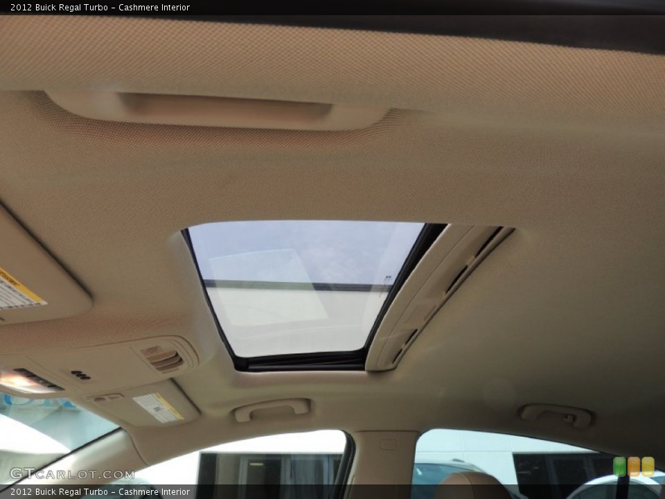 Cashmere Interior Sunroof for the 2012 Buick Regal Turbo #78700047