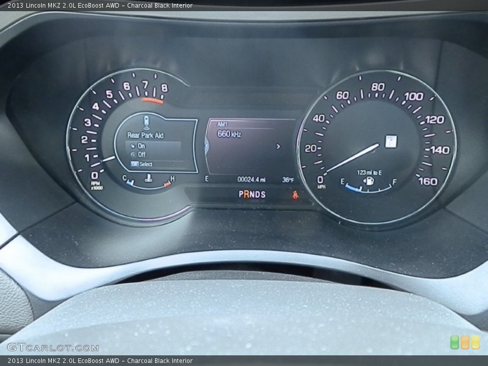Charcoal Black Interior Gauges for the 2013 Lincoln MKZ 2.0L EcoBoost AWD #78700097