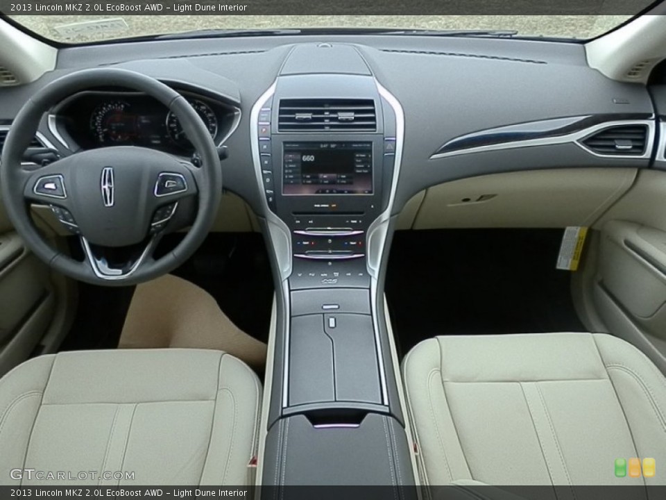 Light Dune Interior Photo for the 2013 Lincoln MKZ 2.0L EcoBoost AWD #78700313