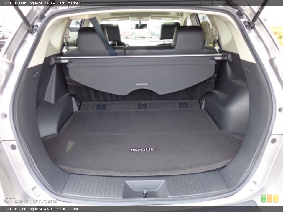 Black Interior Trunk for the 2011 Nissan Rogue SL AWD #78700698