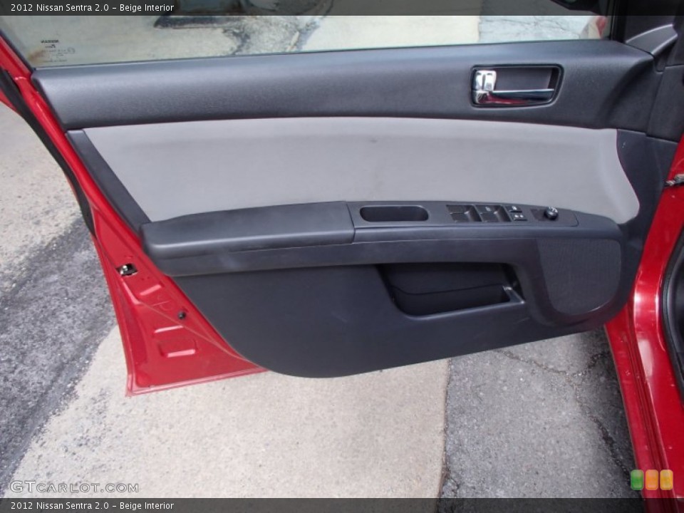Beige Interior Door Panel for the 2012 Nissan Sentra 2.0 #78701843