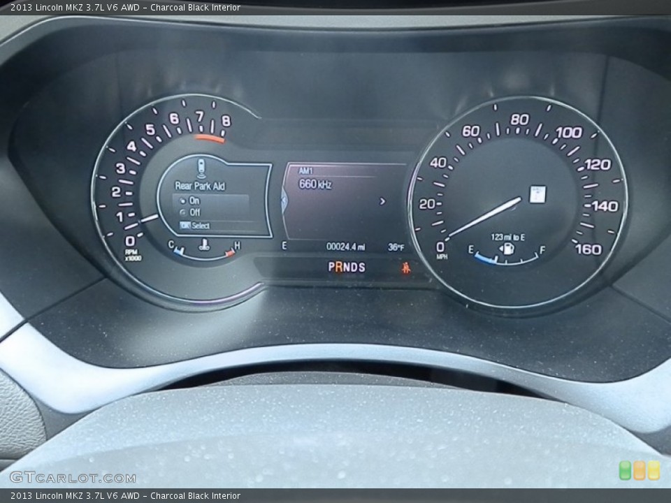 Charcoal Black Interior Gauges for the 2013 Lincoln MKZ 3.7L V6 AWD #78701908