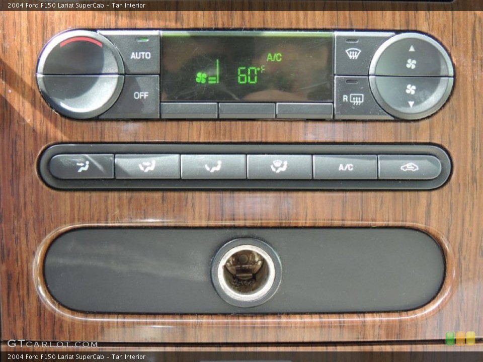 Tan Interior Controls for the 2004 Ford F150 Lariat SuperCab #78702134