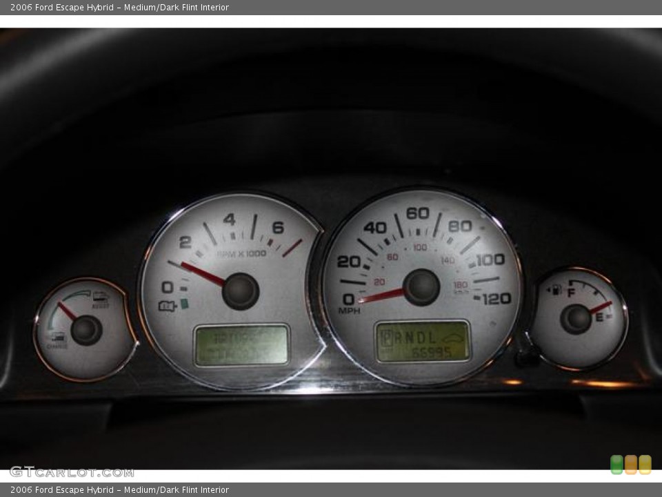 Medium/Dark Flint Interior Gauges for the 2006 Ford Escape Hybrid #78703803