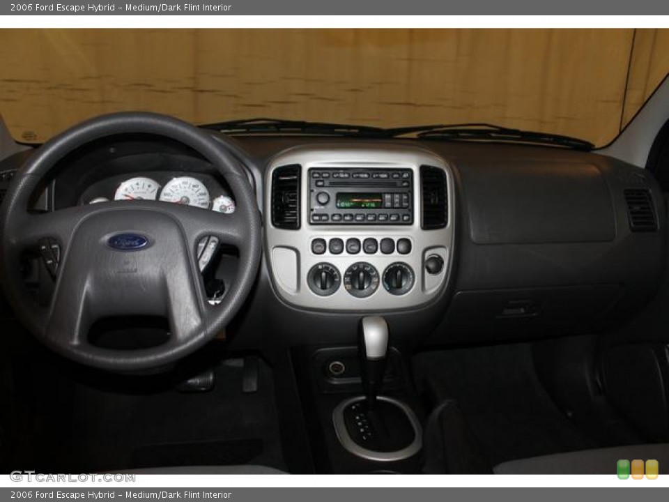 Medium/Dark Flint Interior Dashboard for the 2006 Ford Escape Hybrid #78703835