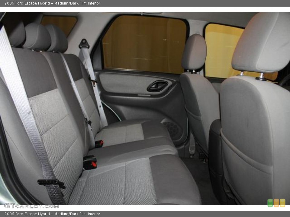 Medium/Dark Flint Interior Rear Seat for the 2006 Ford Escape Hybrid #78703943