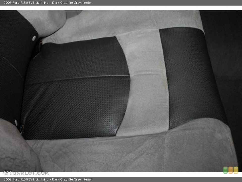 Dark Graphite Grey Interior Front Seat for the 2003 Ford F150 SVT Lightning #78704527