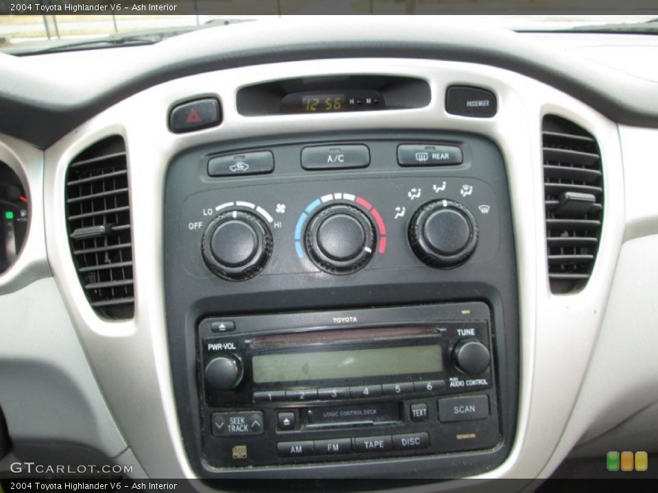 Ash Interior Controls for the 2004 Toyota Highlander V6 #78705221