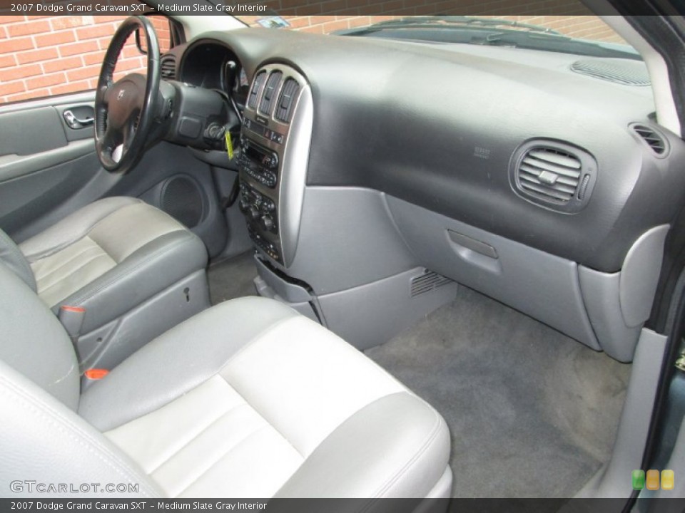 Medium Slate Gray Interior Dashboard for the 2007 Dodge Grand Caravan SXT #78706526