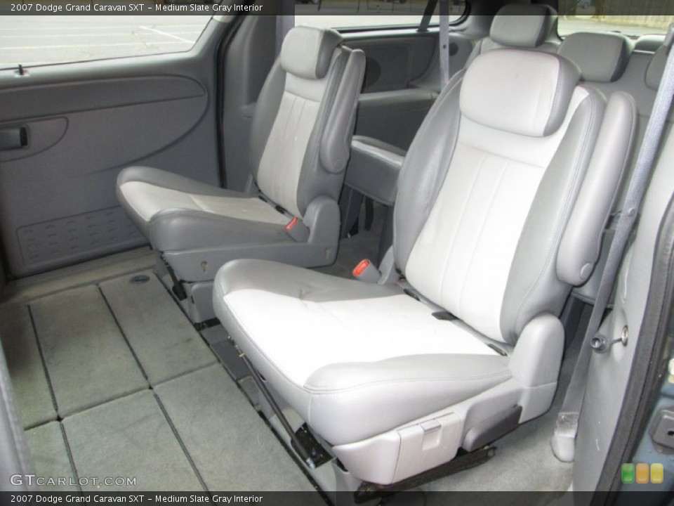 Medium Slate Gray Interior Rear Seat for the 2007 Dodge Grand Caravan SXT #78706551