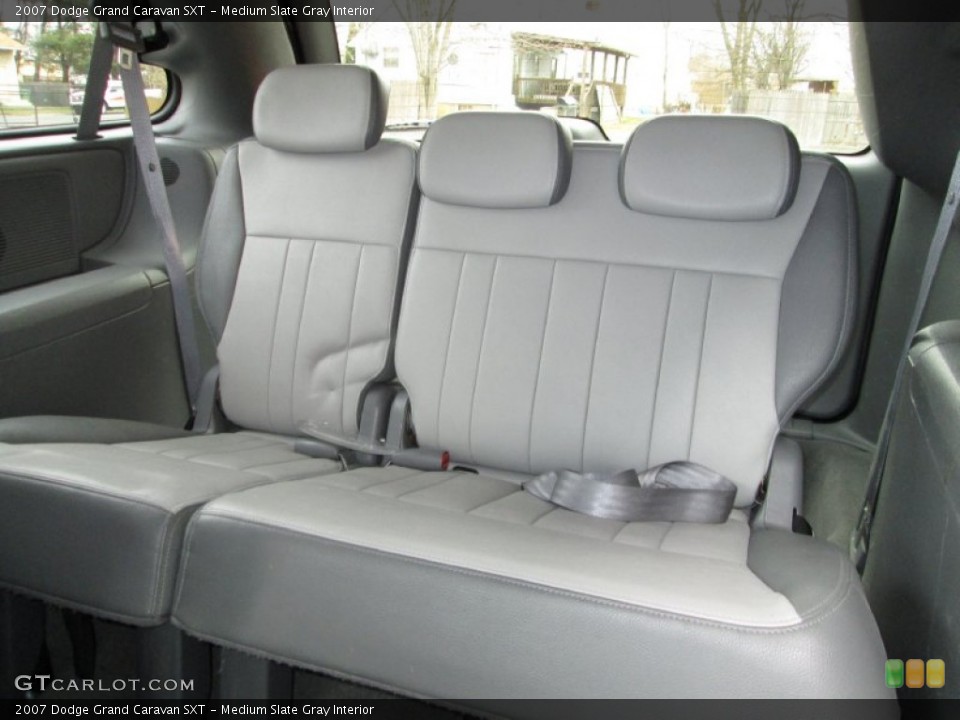 Medium Slate Gray Interior Rear Seat for the 2007 Dodge Grand Caravan SXT #78706595