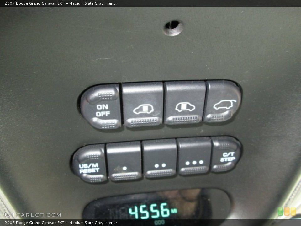 Medium Slate Gray Interior Controls for the 2007 Dodge Grand Caravan SXT #78706694