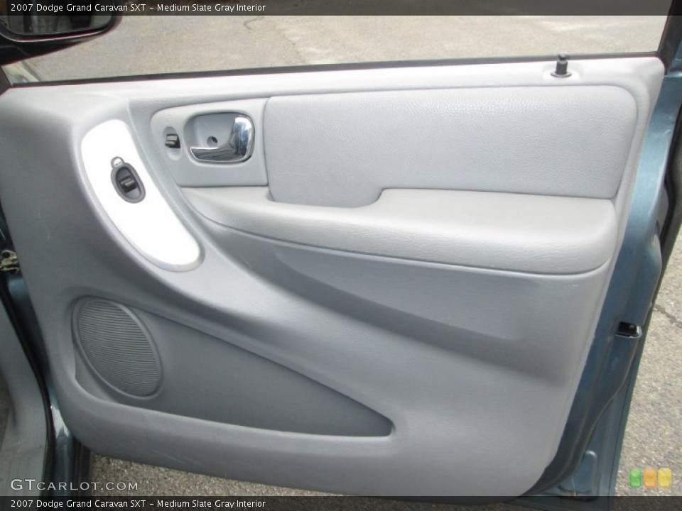 Medium Slate Gray Interior Door Panel for the 2007 Dodge Grand Caravan SXT #78706801