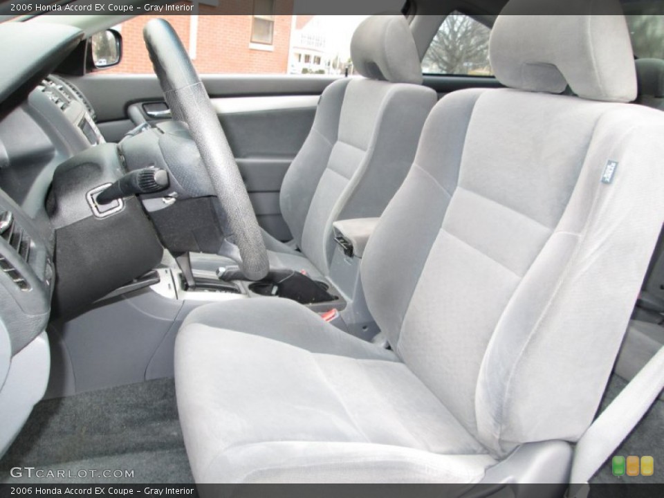 Gray Interior Front Seat for the 2006 Honda Accord EX Coupe #78707120