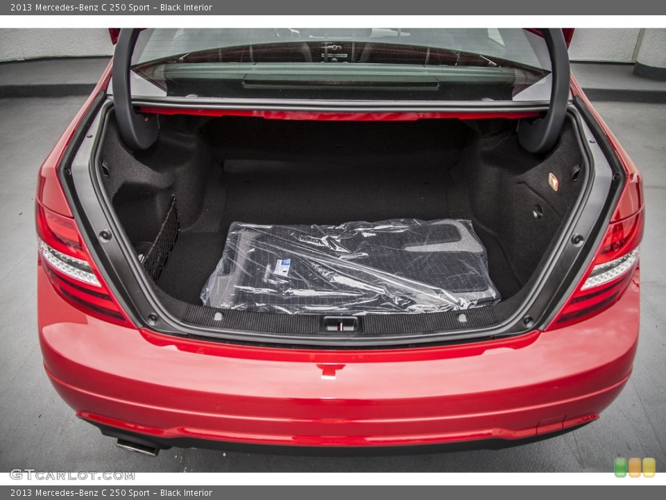 Black Interior Trunk for the 2013 Mercedes-Benz C 250 Sport #78707741