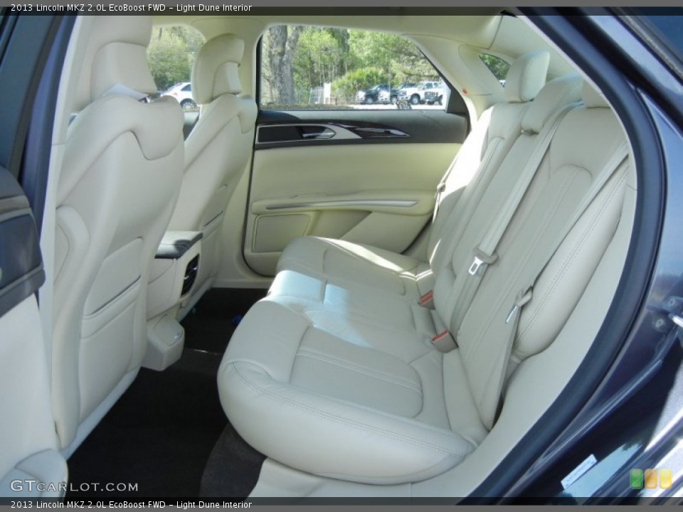 Light Dune Interior Rear Seat for the 2013 Lincoln MKZ 2.0L EcoBoost FWD #78707882