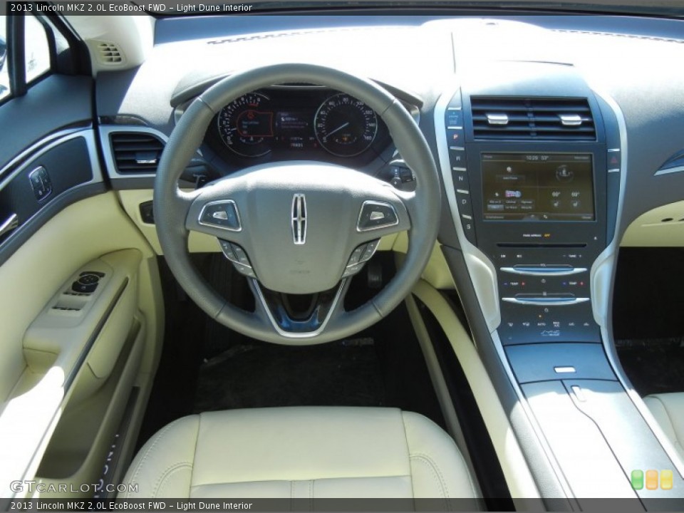 Light Dune Interior Dashboard for the 2013 Lincoln MKZ 2.0L EcoBoost FWD #78707900