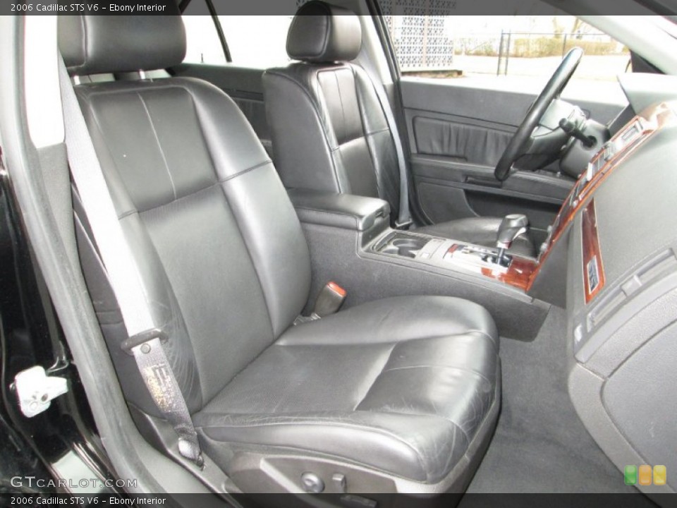Ebony Interior Photo for the 2006 Cadillac STS V6 #78708497