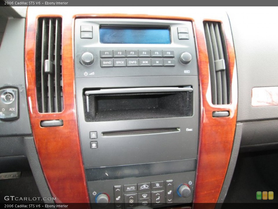 Ebony Interior Controls for the 2006 Cadillac STS V6 #78708553