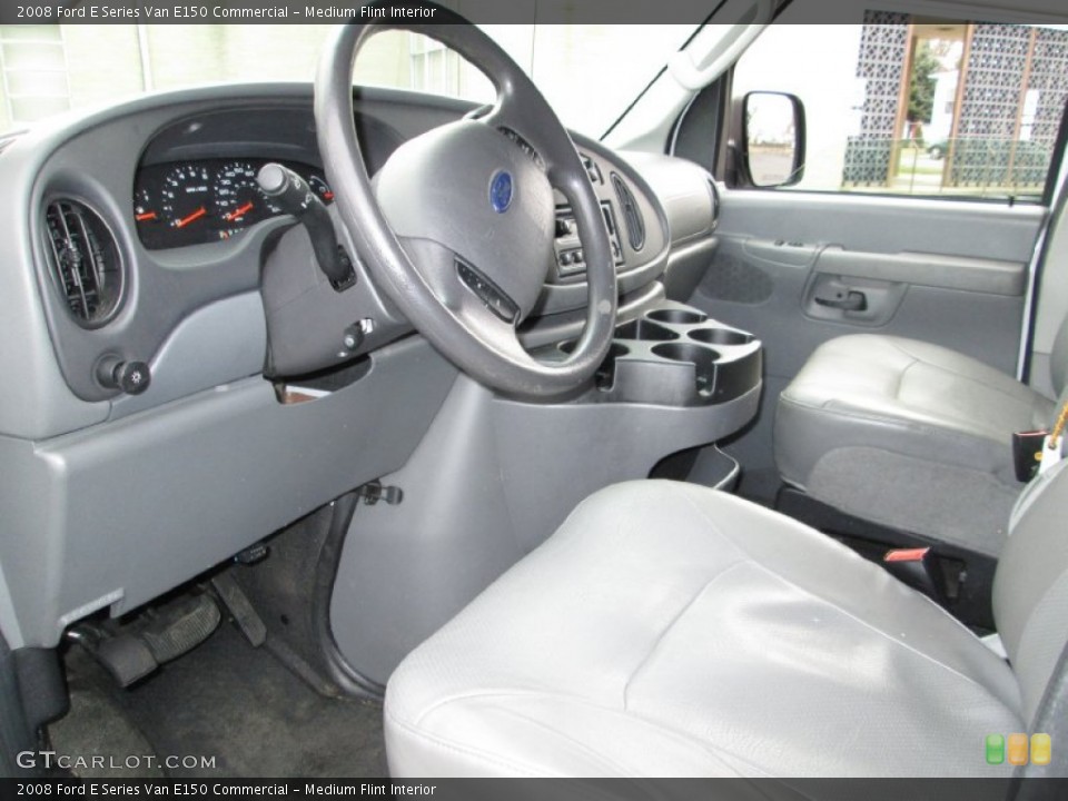 Medium Flint 2008 Ford E Series Van Interiors