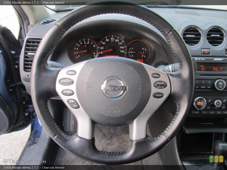 Charcoal Interior Steering Wheel for the 2009 Nissan Altima 2.5 S #78710864