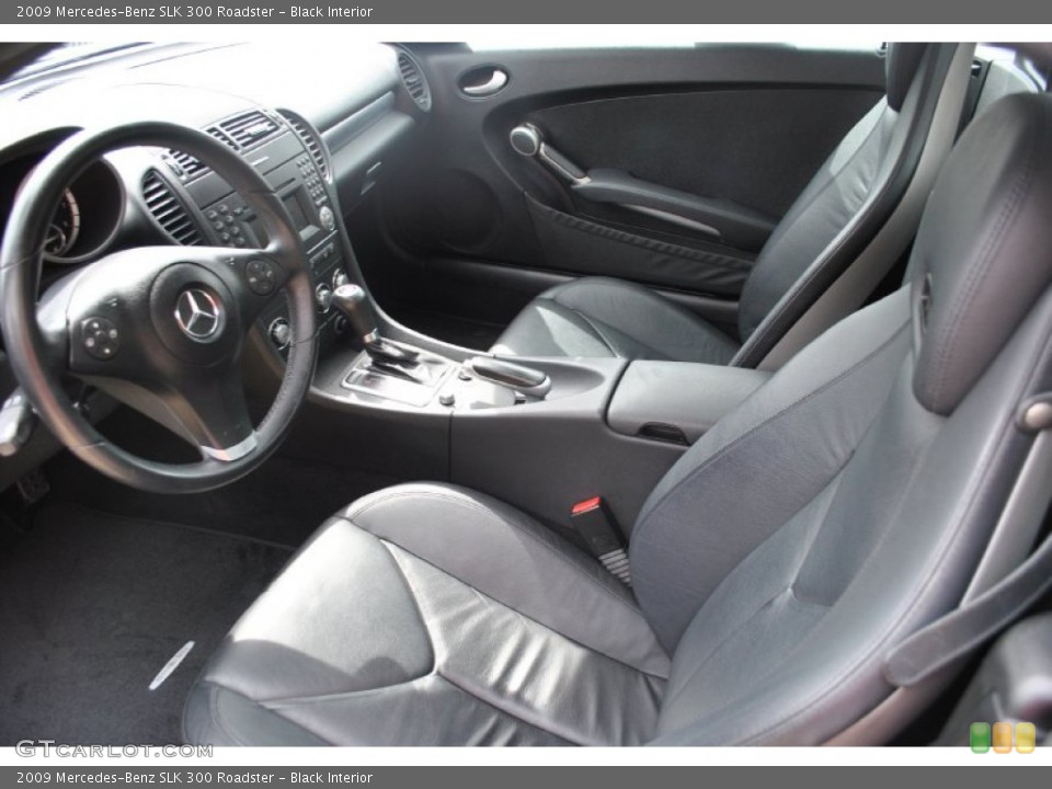 Black Interior Photo for the 2009 Mercedes-Benz SLK 300 Roadster #78711584