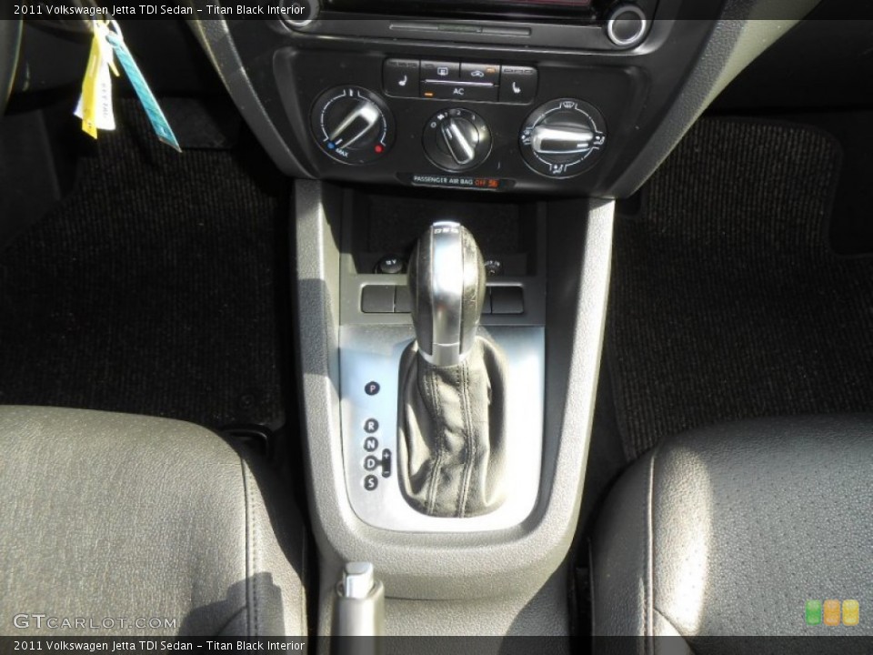 Titan Black Interior Transmission for the 2011 Volkswagen Jetta TDI Sedan #78711656