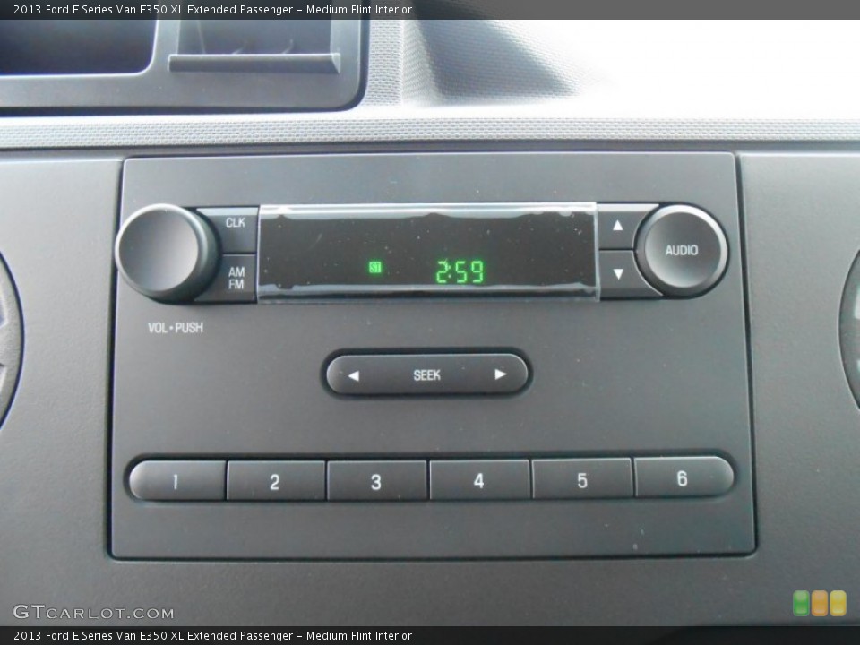 Medium Flint Interior Audio System for the 2013 Ford E Series Van E350 XL Extended Passenger #78712175