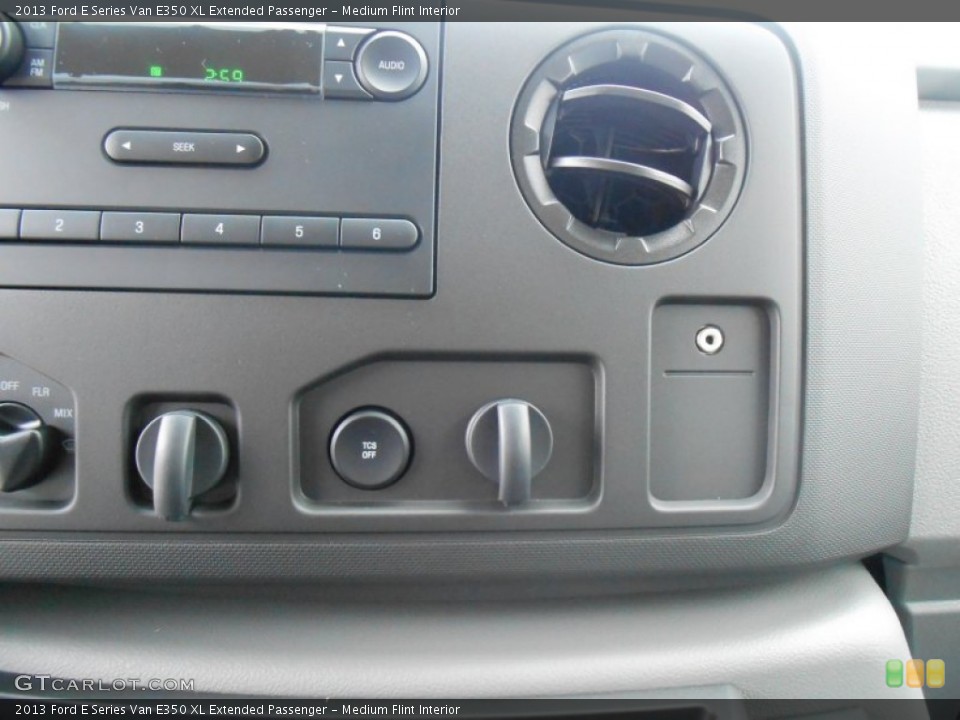 Medium Flint Interior Controls for the 2013 Ford E Series Van E350 XL Extended Passenger #78712220