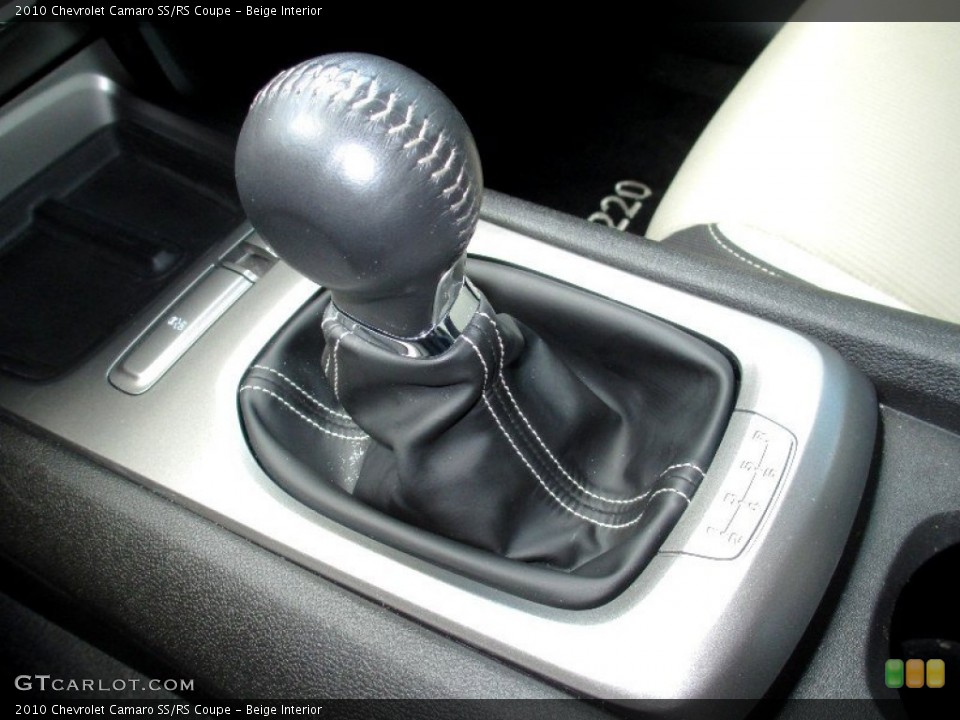 Beige Interior Transmission for the 2010 Chevrolet Camaro SS/RS Coupe #78712238