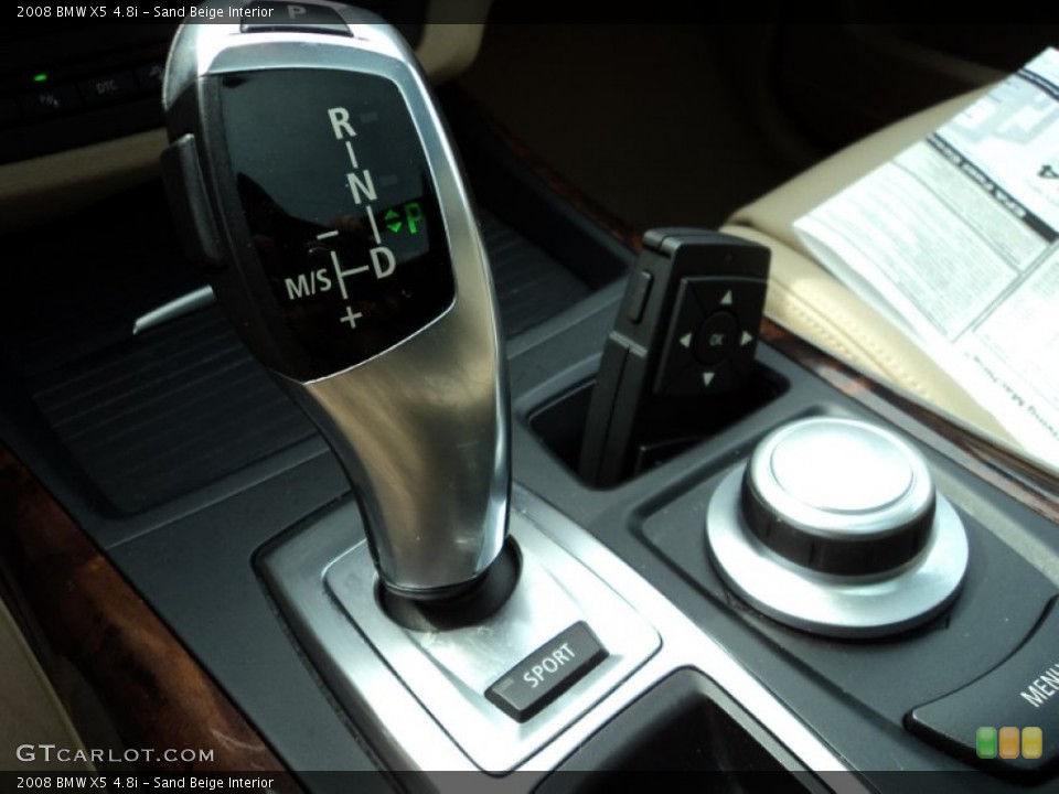 Sand Beige Interior Transmission for the 2008 BMW X5 4.8i #78713175