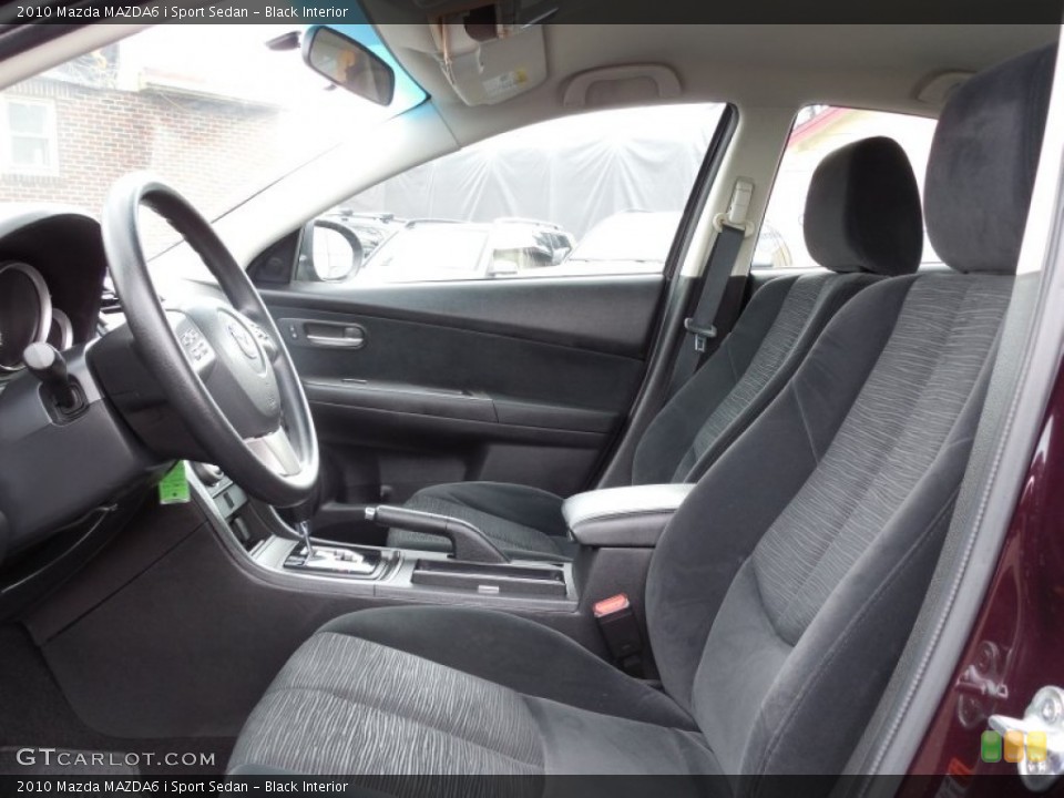 Black Interior Photo for the 2010 Mazda MAZDA6 i Sport Sedan #78713489
