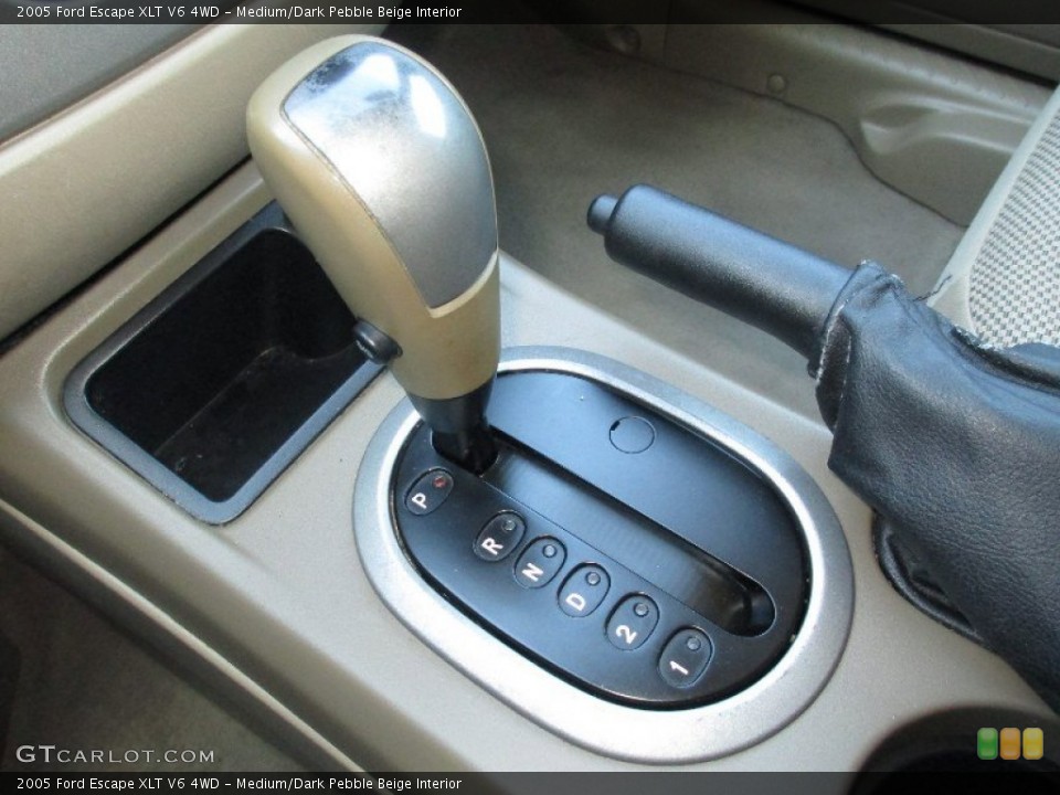 Medium/Dark Pebble Beige Interior Transmission for the 2005 Ford Escape XLT V6 4WD #78713510