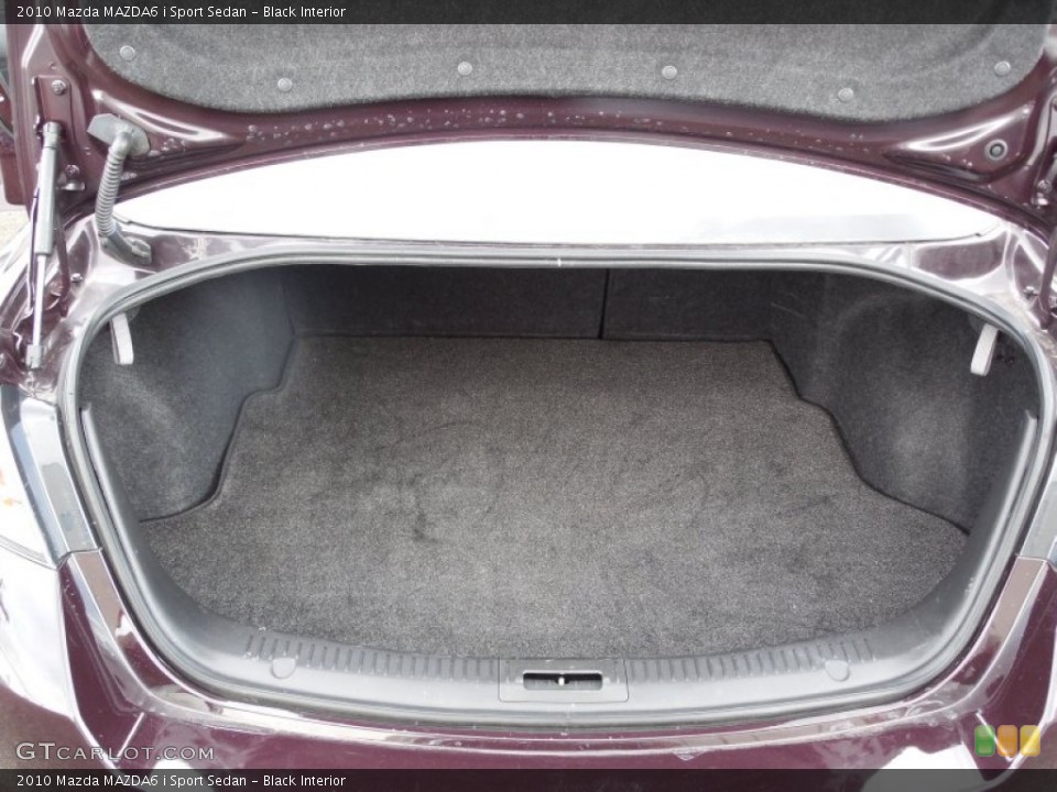 Black Interior Trunk for the 2010 Mazda MAZDA6 i Sport Sedan #78713733
