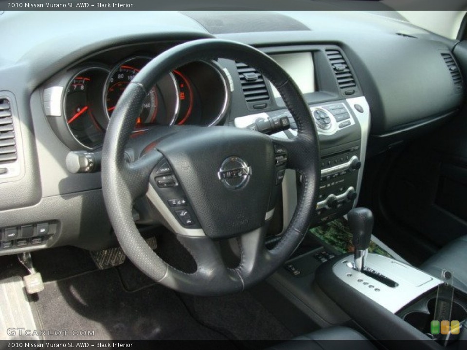 Black Interior Dashboard for the 2010 Nissan Murano SL AWD #78714371