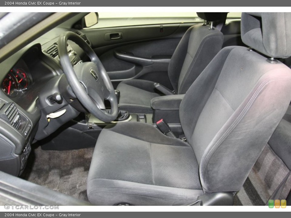 Gray Interior Photo for the 2004 Honda Civic EX Coupe #78714416