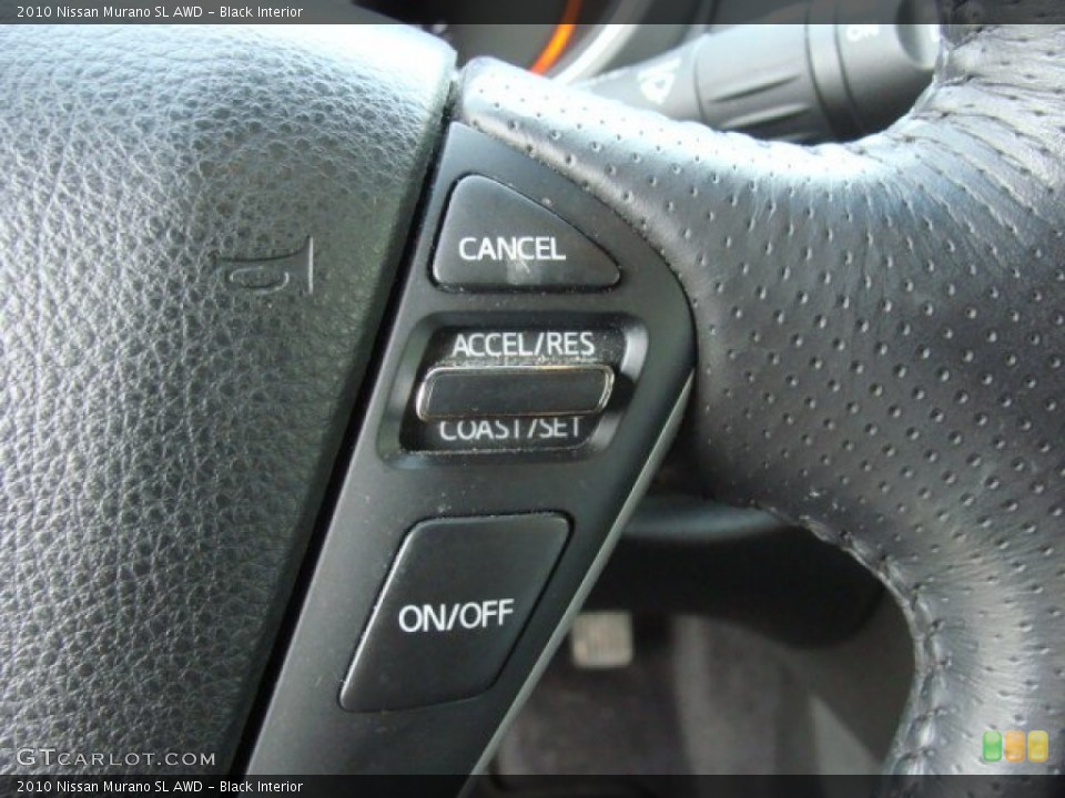 Black Interior Controls for the 2010 Nissan Murano SL AWD #78714478