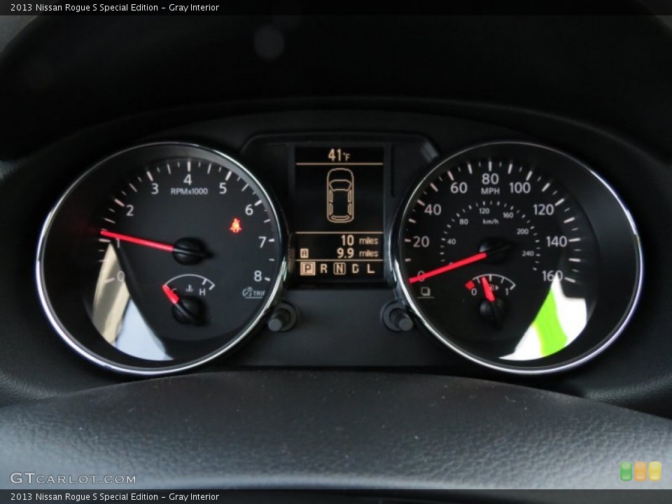 Gray Interior Gauges for the 2013 Nissan Rogue S Special Edition #78715712