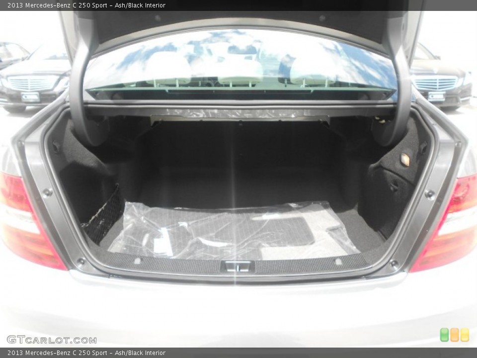 Ash/Black Interior Trunk for the 2013 Mercedes-Benz C 250 Sport #78716513