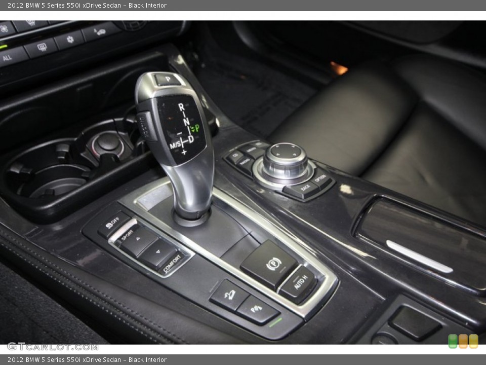 Black Interior Transmission for the 2012 BMW 5 Series 550i xDrive Sedan #78716618
