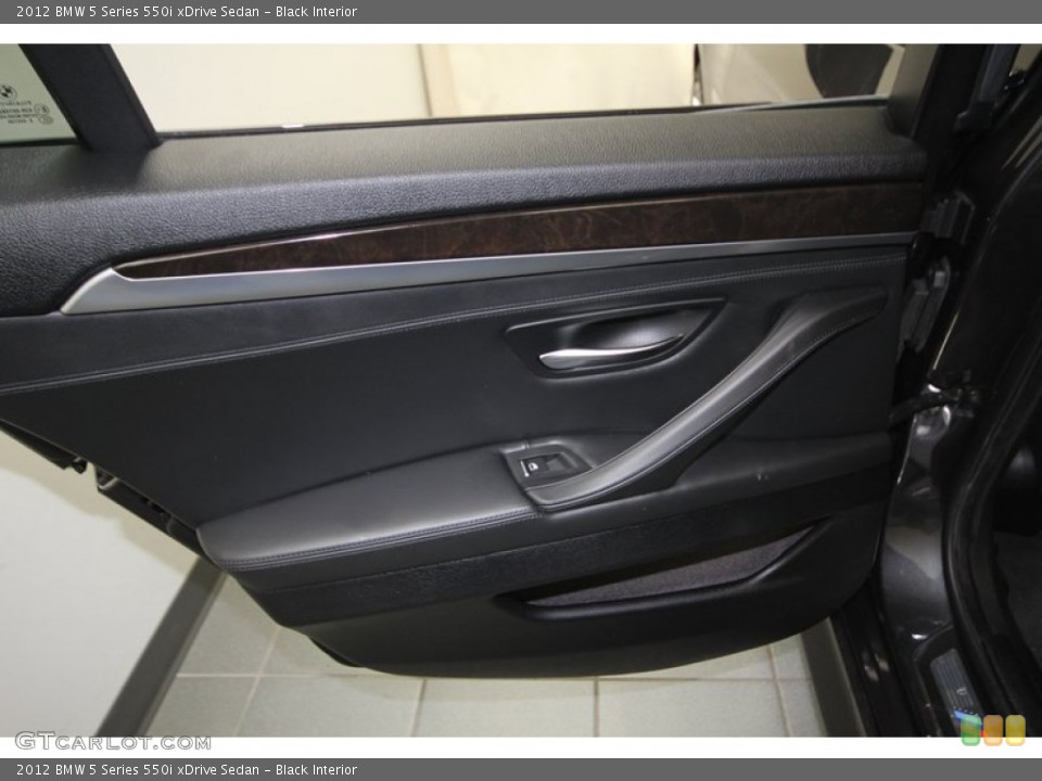 Black Interior Door Panel for the 2012 BMW 5 Series 550i xDrive Sedan #78716803