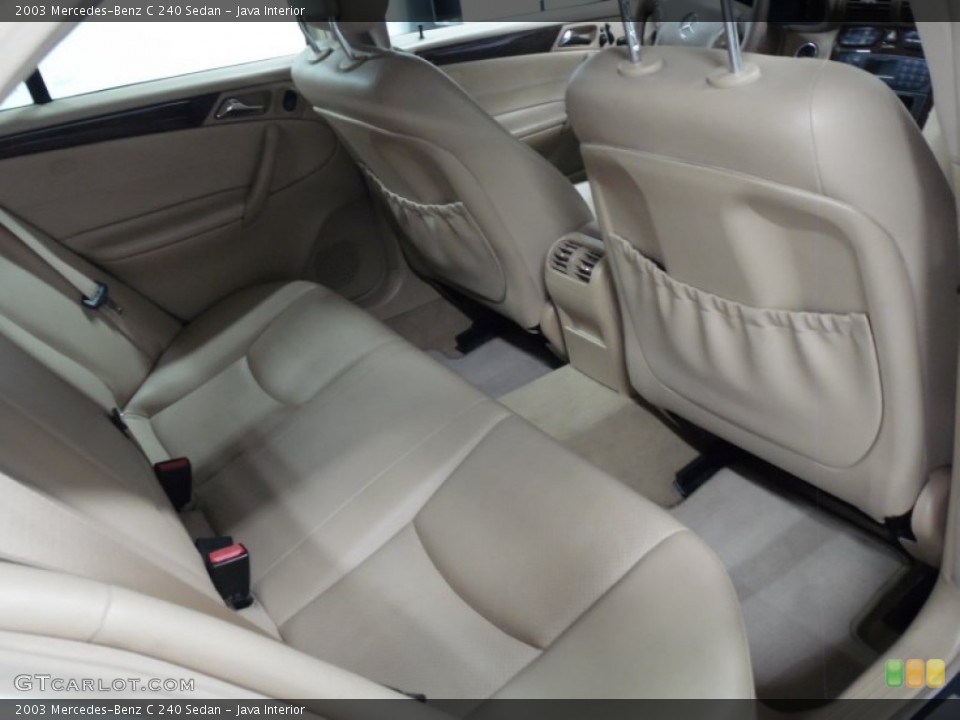 Java Interior Rear Seat for the 2003 Mercedes-Benz C 240 Sedan #78717102